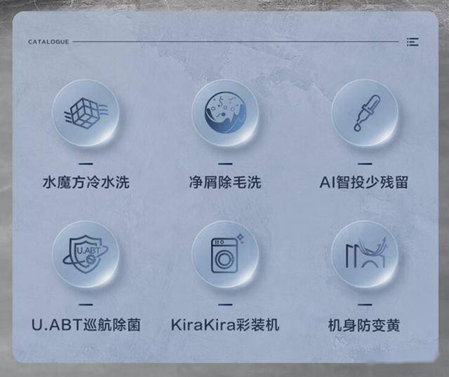 06W滚筒洗衣机：理想选择仅售2239爱游戏ayx网站小天鹅TG100VC8(图4)